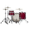 Slagverk Ludwig Legacy Maple Pro Beat 24 Shell Pack, m/Classic Mount, Red Sparkle