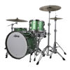 Slagverk Ludwig Legacy Maple Pro Beat 24 Shell Pack, m/Classic Mount, Green Sparkle