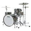 Slagverk Ludwig Legacy Mahogany 110th Anniversary Flash Diamond Inlay Charcoal, 22 Shell Pack, Mahogany