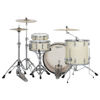 Slagverk Ludwig Legacy Mahogany Pro Beat 24 Shell Pack, m/Classic Mount, Vintage White Marine Pearl