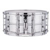 Skarptromme Ludwig Chromed Aluminum Supraphonic LM402KT, 14x6,5, Hammered Shell, Tube Lugs