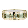 Skarptromme Ludwig Black Magic LW0414CP, Carl Palmer, 14x3,7, Green Beaded Brass, Brass Hardware, Die-Cast Hoops