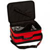 Stortrommepedalbag Ludwig Atlas Pro LX27AP, Gig Bag Double Pedal, Red/White