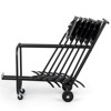 Notestativvogn Manhasset #1920, Short Stand Cart, Black