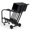 Notestativvogn Manhasset #1920, Short Stand Cart, Black