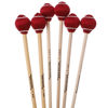 Vibrafonkøller Balter Mallets 24B, Pro Vibe Series, Soft, Red, Birch XL-Handle