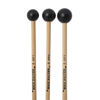 Klokkespillkøller Balter Mallets BGP3, Hard, Weighted Phenolic, Rattan Handle