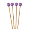 Vibrafonkøller Musser MGV31, Good Vibes, Rattan Handle, Soft, Cord, Lavender, Set of 4