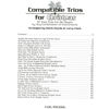 Compatible Trios for Christmas, Tuba B.C, arr Larry Clark