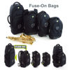 Gig Bag Altsaksofon Fusion Urban Sort