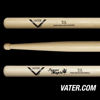 Trommestikker Vater American Hickory 9A, VH9AW, Wood Tip