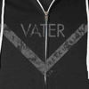 Genser Vater VPS17L, Hette Genser - Full Zip Hoodie, Black, Large