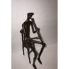 Statue Copper Figurine: Clarinet Player
