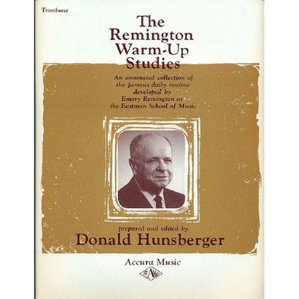 The Remington Warm-Up Studies, Donald Hunsberger. Trombone