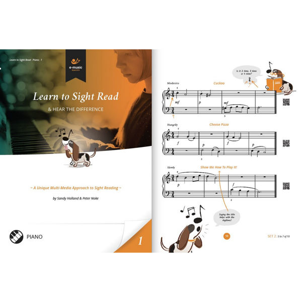 Learn to Sight Read Book 1 Piano, Sandy Holland and Peter Noke