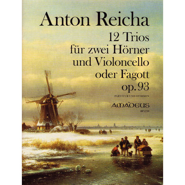 Reicha 12 trios Op.93 for two Horns and Cello/Bassoon