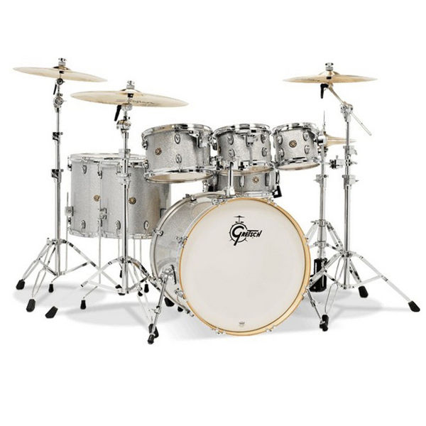 Slagverk Gretsch Catalina Maple CM1-E826P-SS, 22 Shell Pack, Silver Sparkle