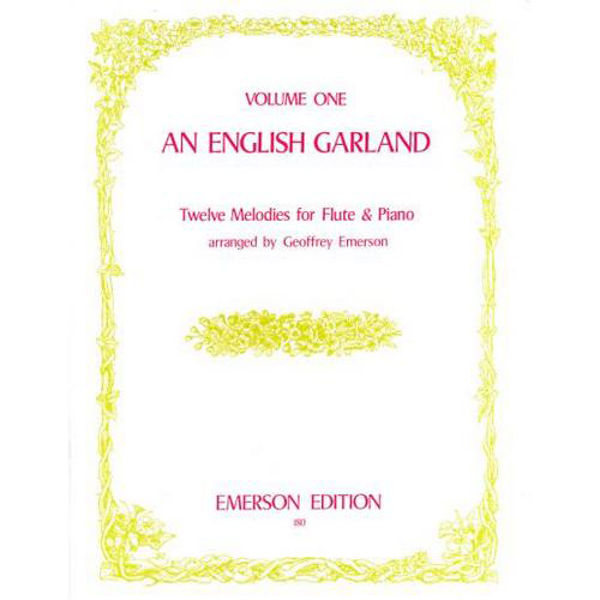 An English Garland - 12 Melodies for Flute and Piano, Geoffrey Emerson