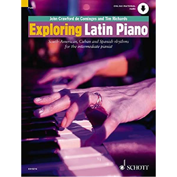 vExploring Latin Piano - South-American, Cuban and Spanish rhythms, Piano