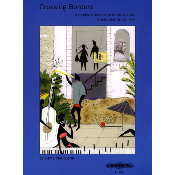 Crossing Borders Piano Duet Book 2 (A Progressive Introduction to Popular Styles for Piano), Remo Vinciguerra