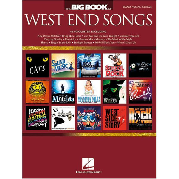 The Big Book of West End Songs, Piano/Vocal/Guitar