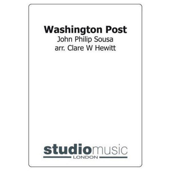 Washington Post (Sousa/Hewitt) - Brass Band lite format