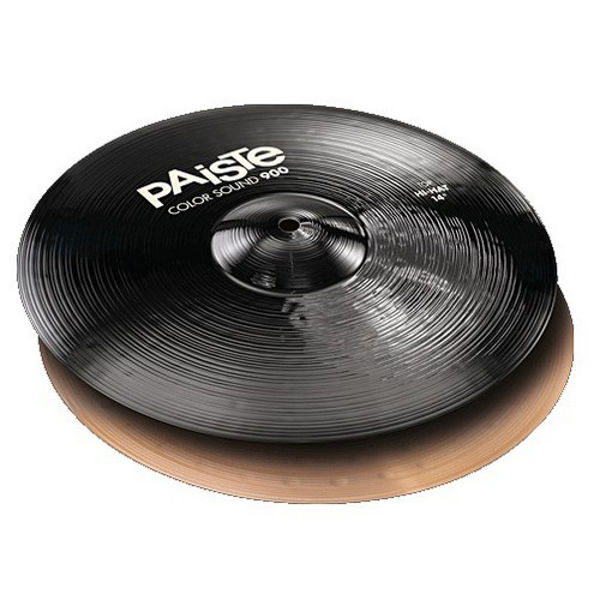 Hi-Hat Paiste 900 Colour Sound Black, Medium 14, Pair