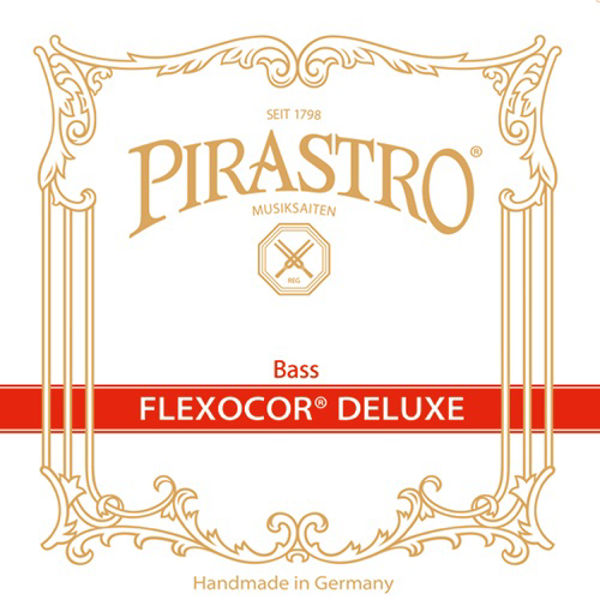 Kontrabasstrenger Pirastro Flexocor Deluxe Orchestra 3/4 Medium, Chrome Wound