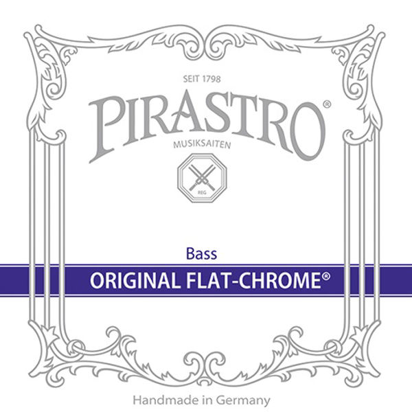 Kontrabasstrenger Pirastro Original Flat-Chrome Solo Set