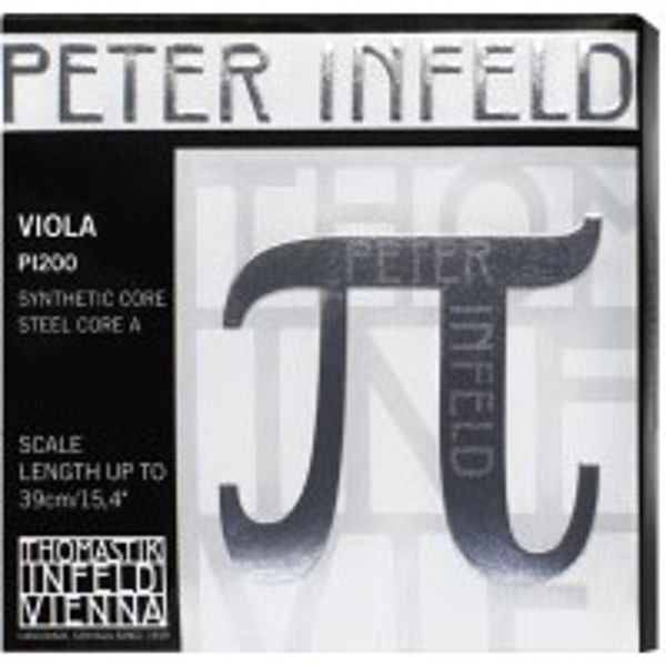 Bratsjstreng Thomastik-Infeld Peter Infeld 1A Medium Steel Core, Chrome Wound