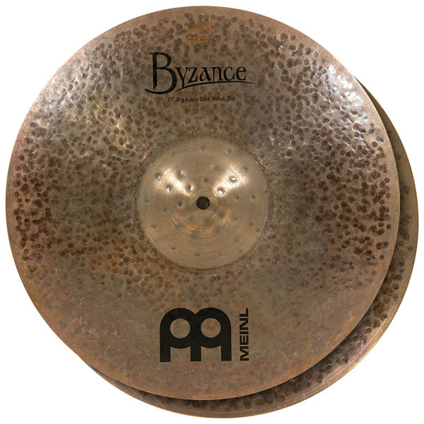 Hi-Hat Meinl Byzance Dark, Big Apple 15, Pair