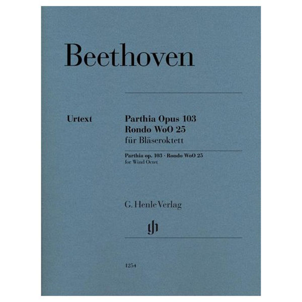 Parthia op. 103 | Rondo WoO 25 für Bläseroktett, Ludwig van Beethoven