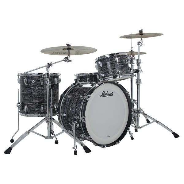 Slagverk Ludwig Classic Oak Fab 22, Vintage Black Oyster