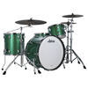 Slagverk Ludwig Classic Oak Pro Beat 24, Green Sparkle