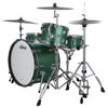 Slagverk Ludwig Classic Oak Pro Beat 24, Green Sparkle