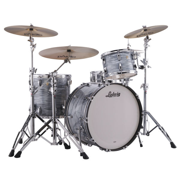 Slagverk Ludwig Classic Maple Pro Beat 24, Vintage Blue Oyster