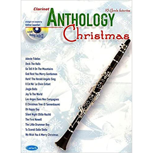 Anthology Christmas Duets (Clarinet & Piano) Book + CD, Andrea Cappellari