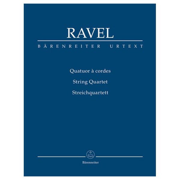 Ravel: String Quartet, Study Score