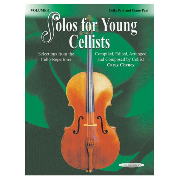 Solos for Young Cellists Vol 6 Cello Part and Piano Acc.