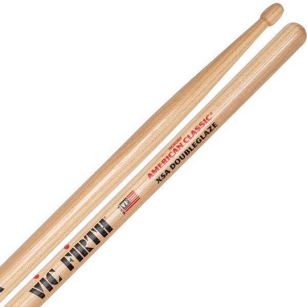 Trommestikker Vic Firth Am. Classic X5ADG Hickory, Double Glaze