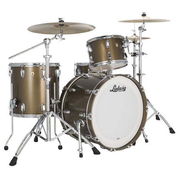 Slagverk Ludwig Classic Maple Fab 22, Vintage Bronze Mist