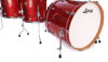 Slagverk Ludwig Centennial Dragstar Maple LRC22DX, 22 Shell Pack, Red Sparkle