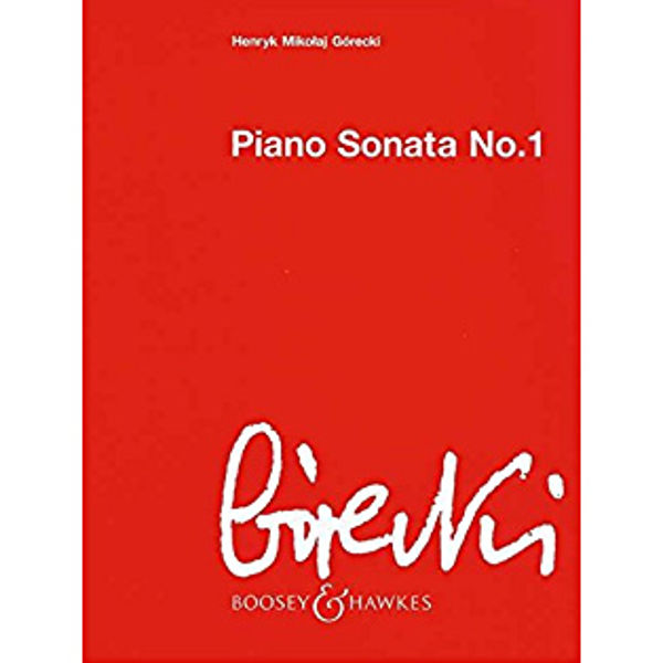 Piano Sonata No.1, Gorecki - Piano
