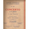 Concerto en Ut mineur, J.Chr. Bach - Piano