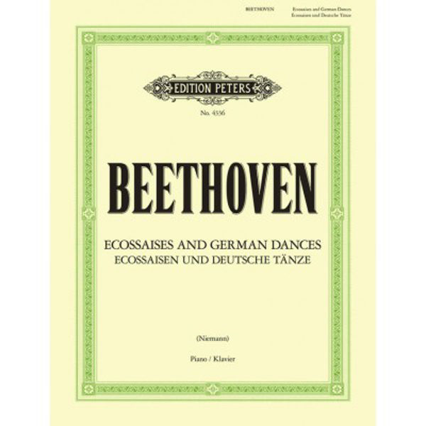 6 Ecossaises WoO 83, 12 German Dances WoO 8, Ludwig van Beethoven - Piano Solo