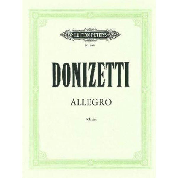 Allegro in F, Gaetano Donizetti - Piano Solo