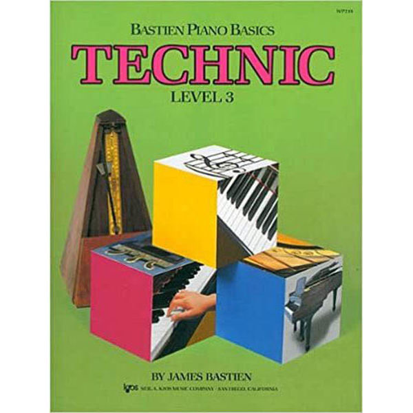 Bastien Piano Basics Technic 3