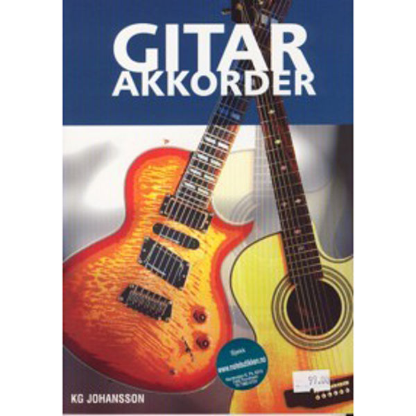 Gitarakkorder,  KG Johansson. Norsk utgave
