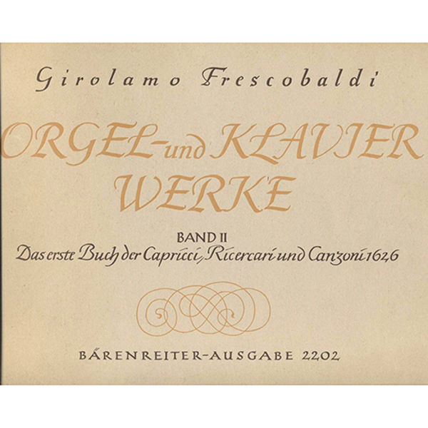 Orgel- und Clavierwerke II Capricci, Frescobaldi