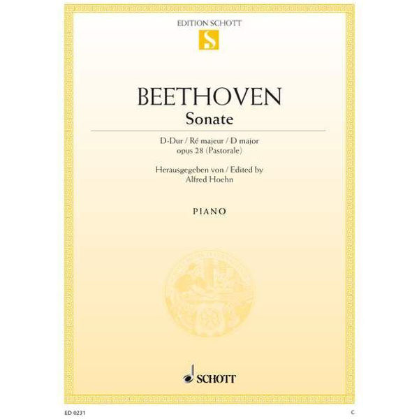 Sonate i D-Dur, Op.28, Beethoven- Piano